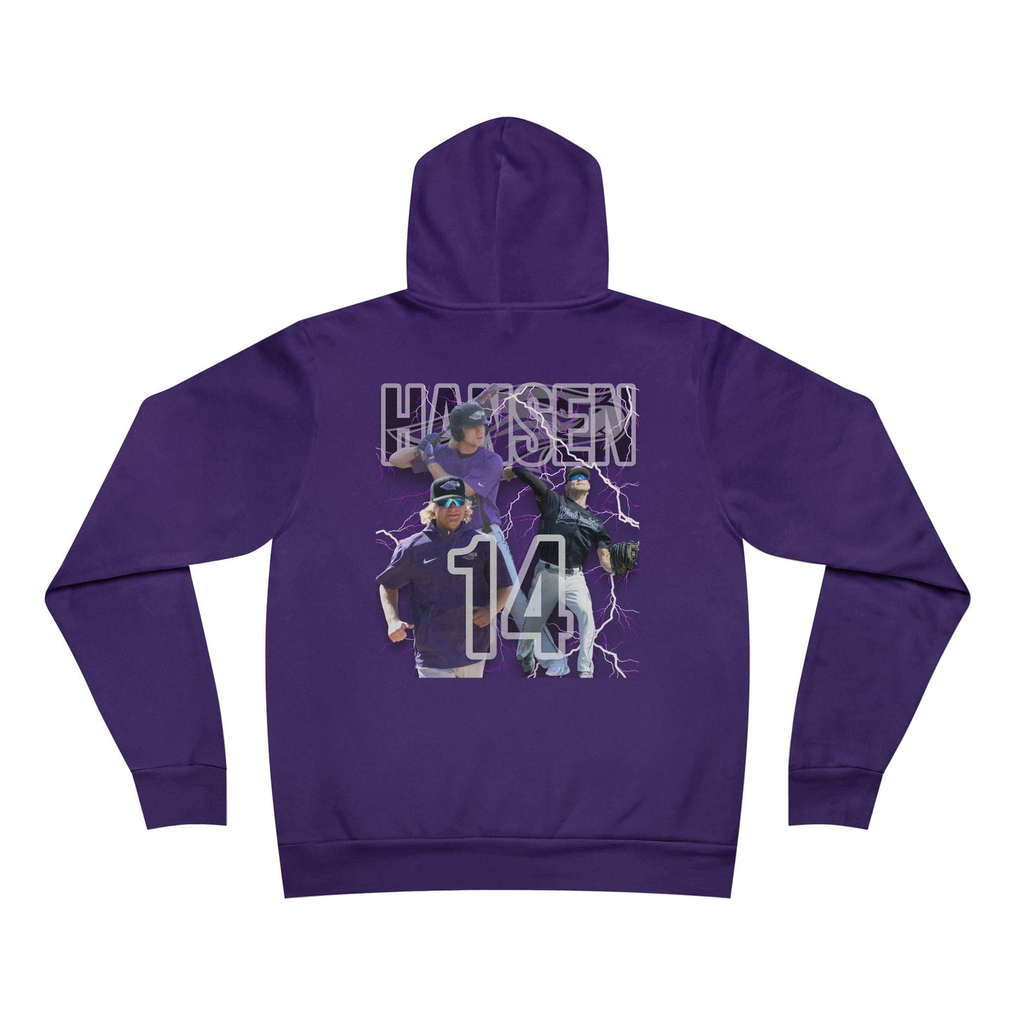 #14 W. HANSEN - Unisex Sponge Fleece Pullover Hoodie