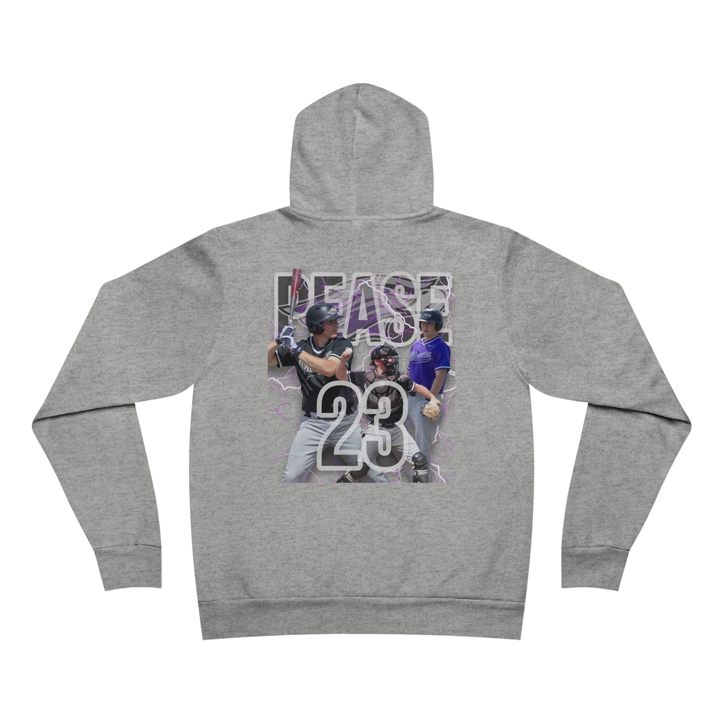 #23 PEASE - Unisex Sponge Fleece Pullover Hoodie