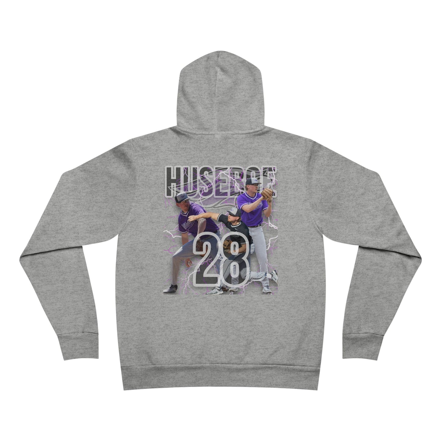 #28 HUSEBOE - Unisex Sponge Fleece Pullover Hoodie