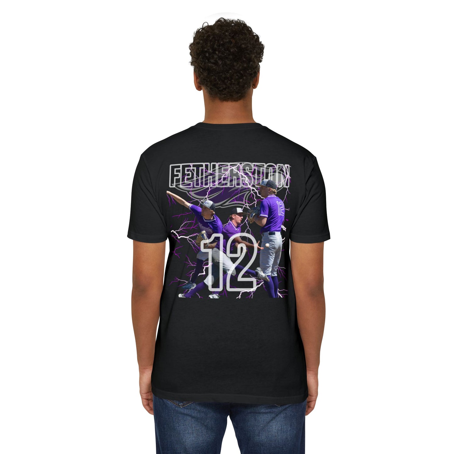 #12 FETHERSTON TShirt - Unisex CVC Jersey T-shirt