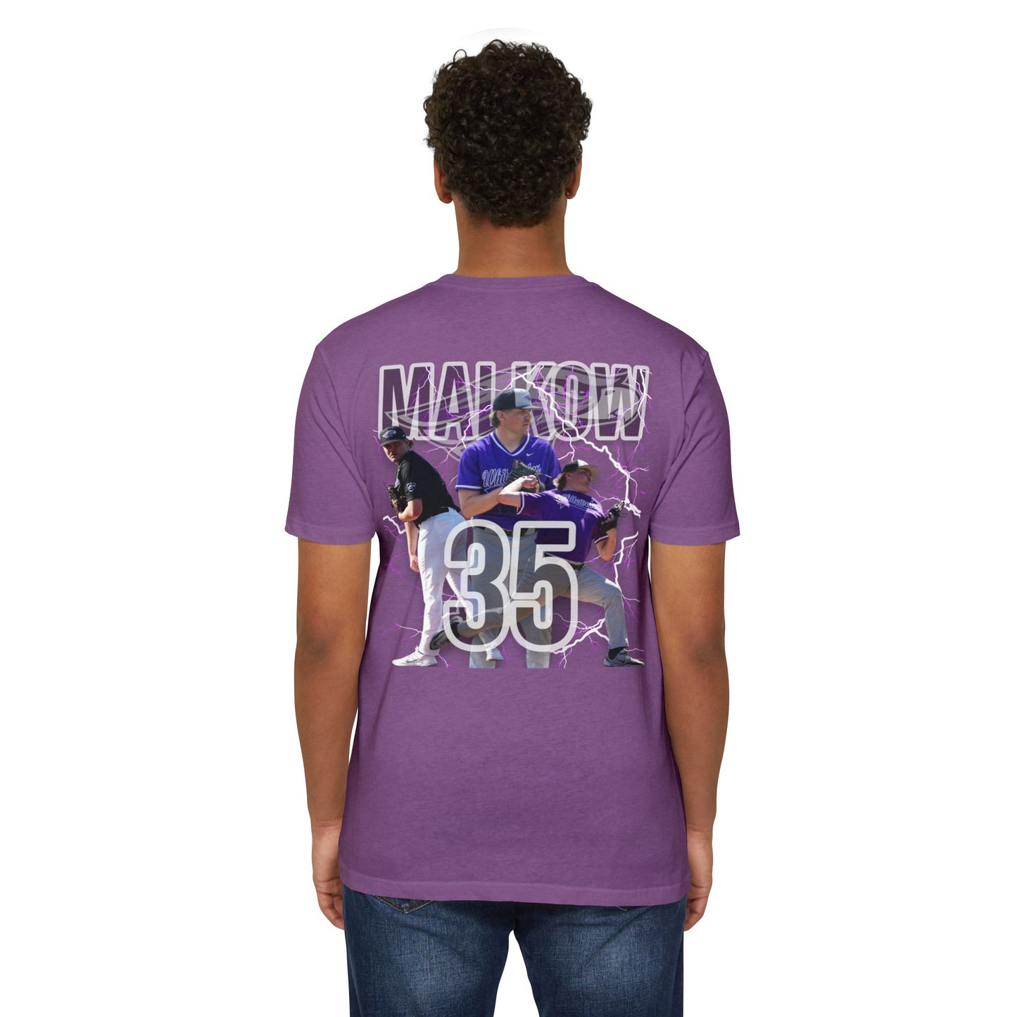 #35 MALKOW TShirt - Grand Slam Baseball T-Shirt for Sports Fans