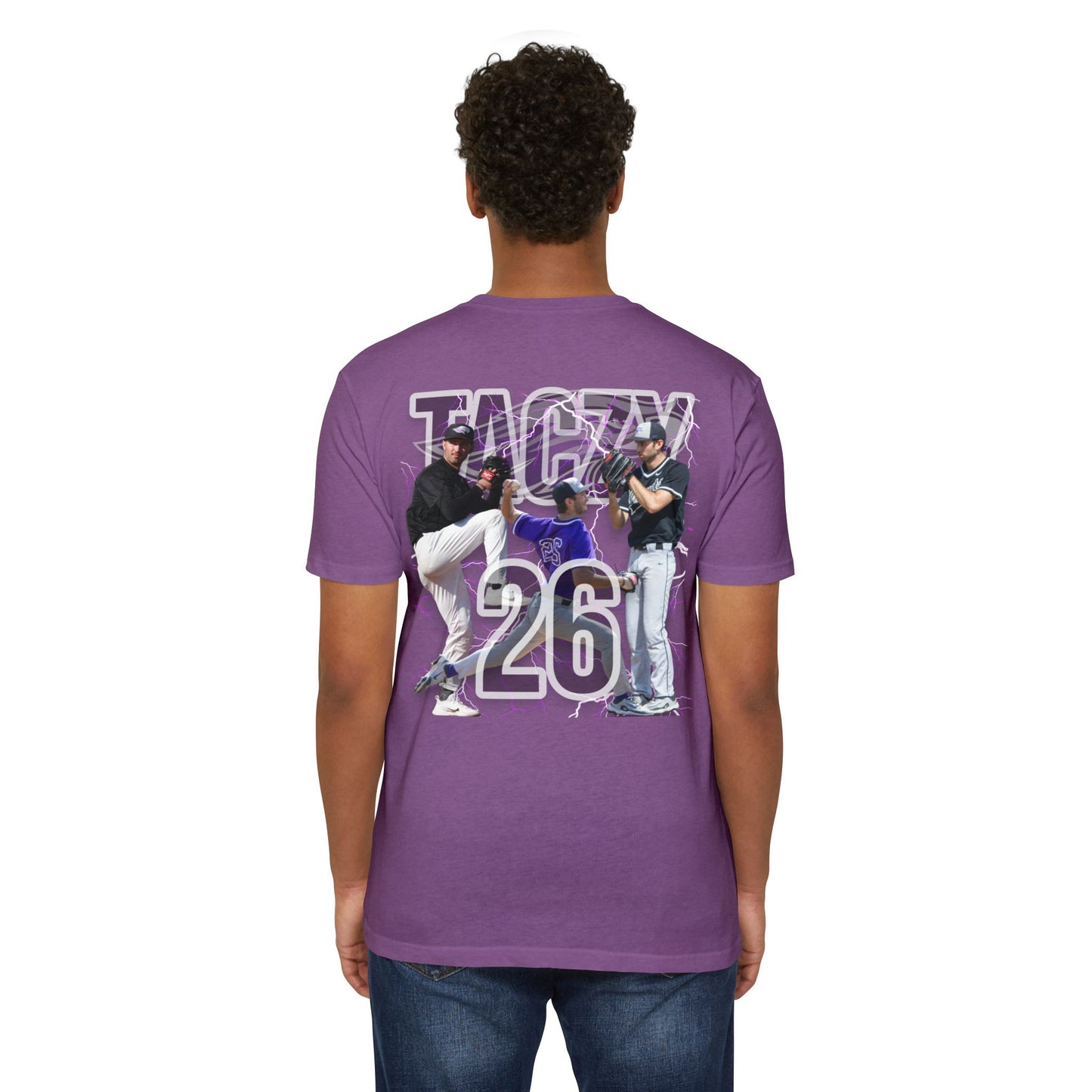 #26 TACZY TShirt - Grand Slam Baseball T-Shirt for Fans - Unisex CVC Jersey