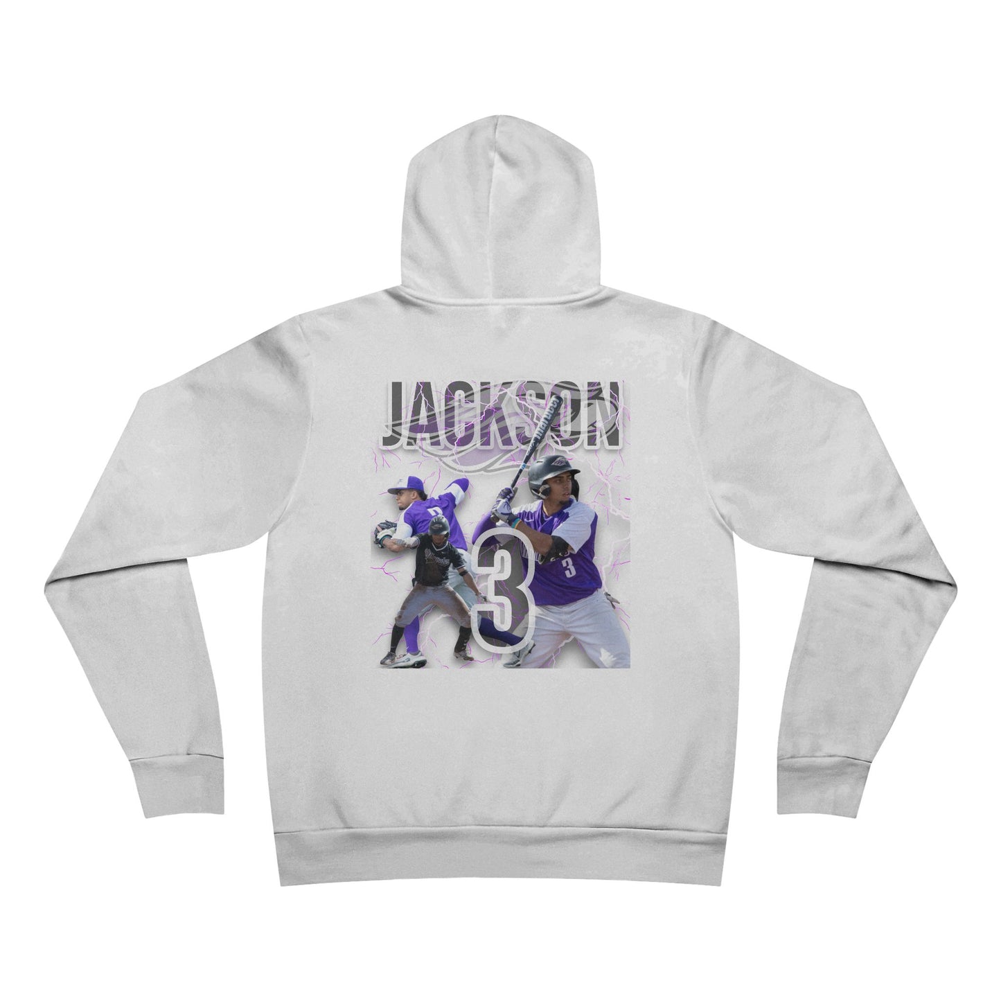 #3 JACKSON - Baseball Grand Slam Hoodie for Sports Fans