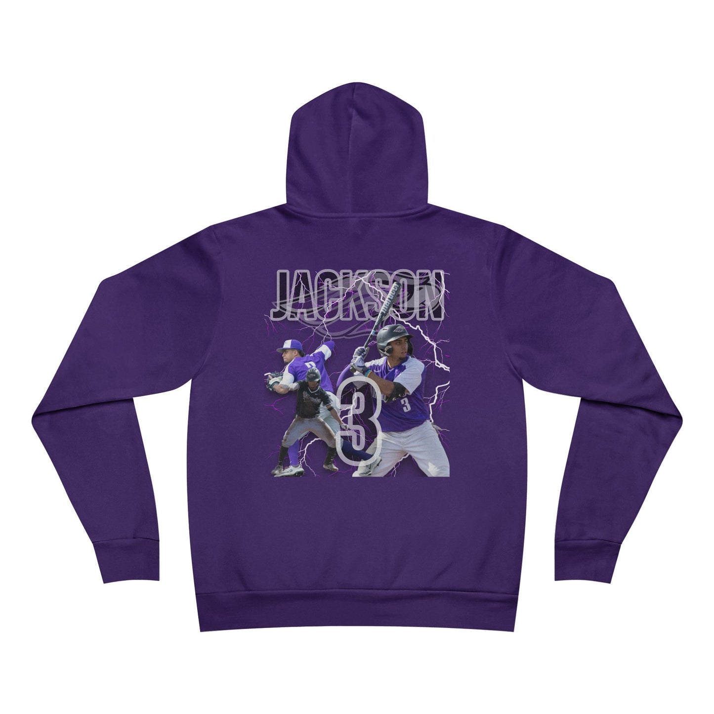 #3 JACKSON - Baseball Grand Slam Hoodie for Sports Fans