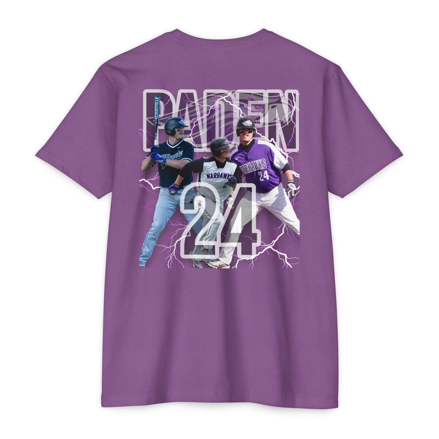 #24 PADEN TShirt - Grand Slam Baseball Graphic T-Shirt for Sports Fans