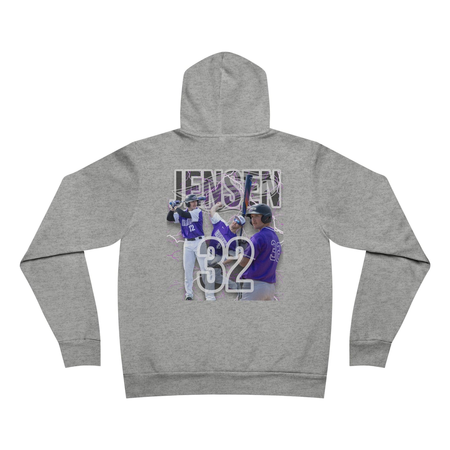 #32 JENSEN - Unisex Sponge Fleece Pullover Hoodie