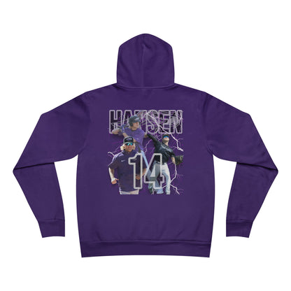 #14 W. HANSEN - Unisex Sponge Fleece Pullover Hoodie