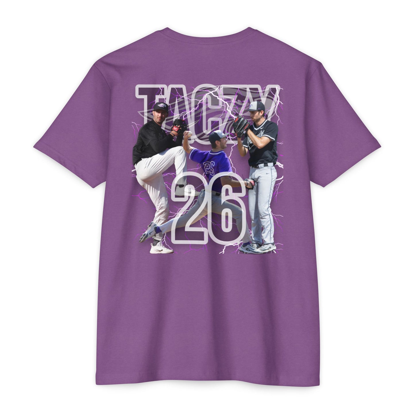 #26 TACZY TShirt - Grand Slam Baseball T-Shirt for Fans - Unisex CVC Jersey