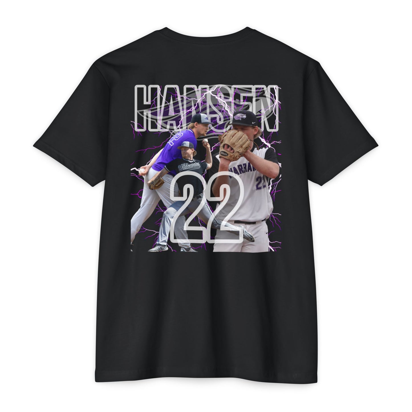 #22 G HANSEN TShirt - Unisex Baseball Jersey T-shirt | Grand Slam 22 Design | Perfect for Sports Fans