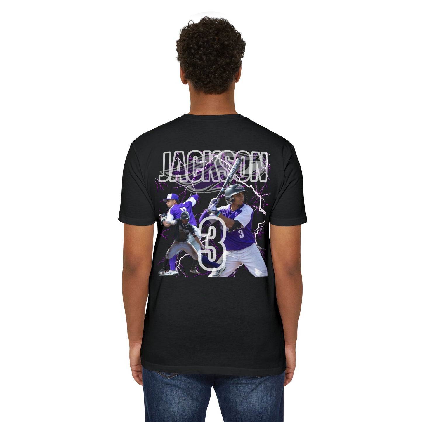 #3 JACKSON TShirt - Unisex CVC Jersey T-shirt