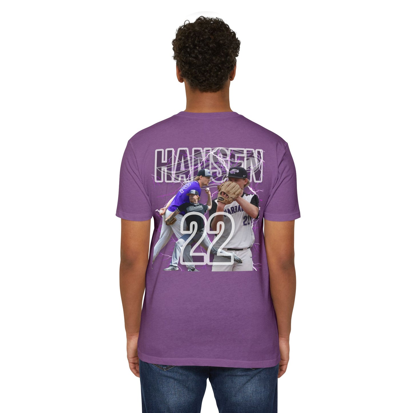 #22 G HANSEN TShirt - Unisex Baseball Jersey T-shirt | Grand Slam 22 Design | Perfect for Sports Fans