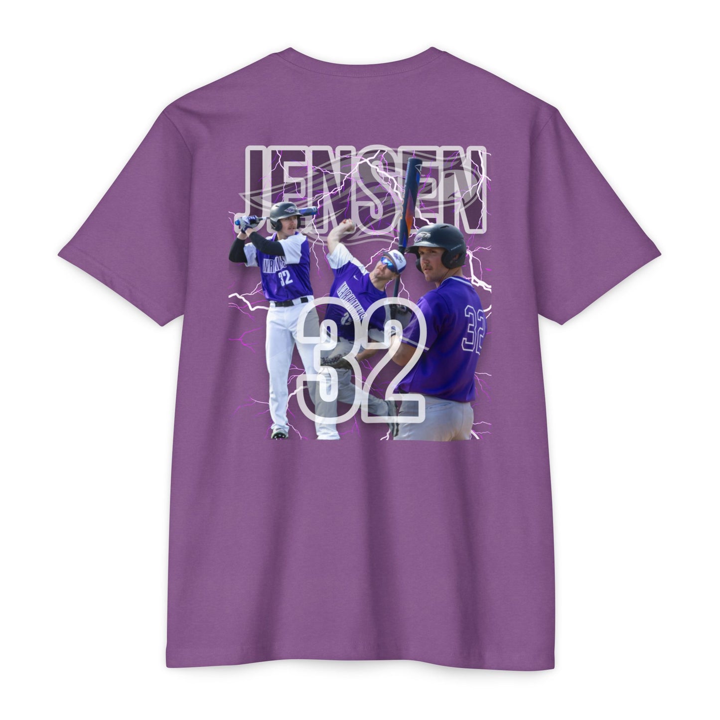 #32 JENSEN TShirt - Unisex Grand Slam Baseball T-Shirt - Perfect for Sports Fans!