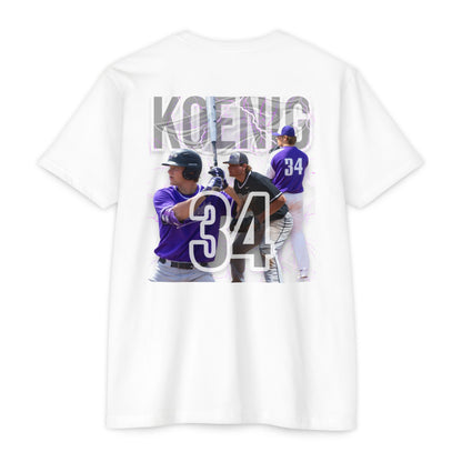 #34 KOENIG TShirt - Unisex Grand Slam Baseball T-Shirt with Koenig 34 Design