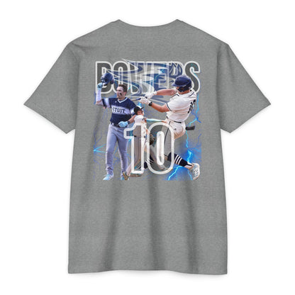#10 BOWERS - UW STOUT - TShirt - Unisex Grand Slam Baseball T-Shirt - Sporty Graphic Tee for Fans