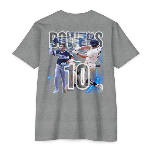 #10 BOWERS - UW STOUT - TShirt - Unisex Grand Slam Baseball T-Shirt - Sporty Graphic Tee for Fans