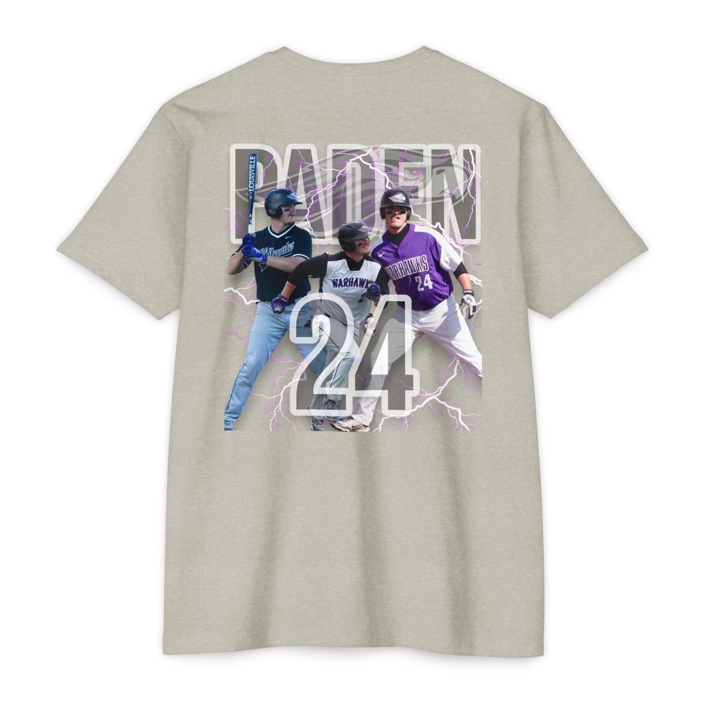 #24 PADEN TShirt - Grand Slam Baseball Graphic T-Shirt for Sports Fans