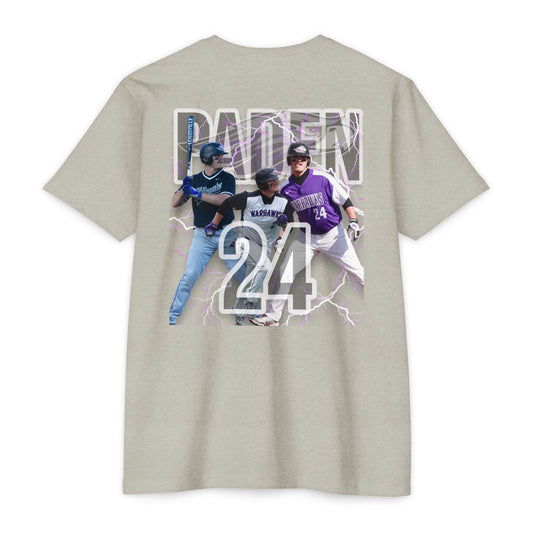 #24 PADEN TShirt - Grand Slam Baseball Graphic T-Shirt for Sports Fans
