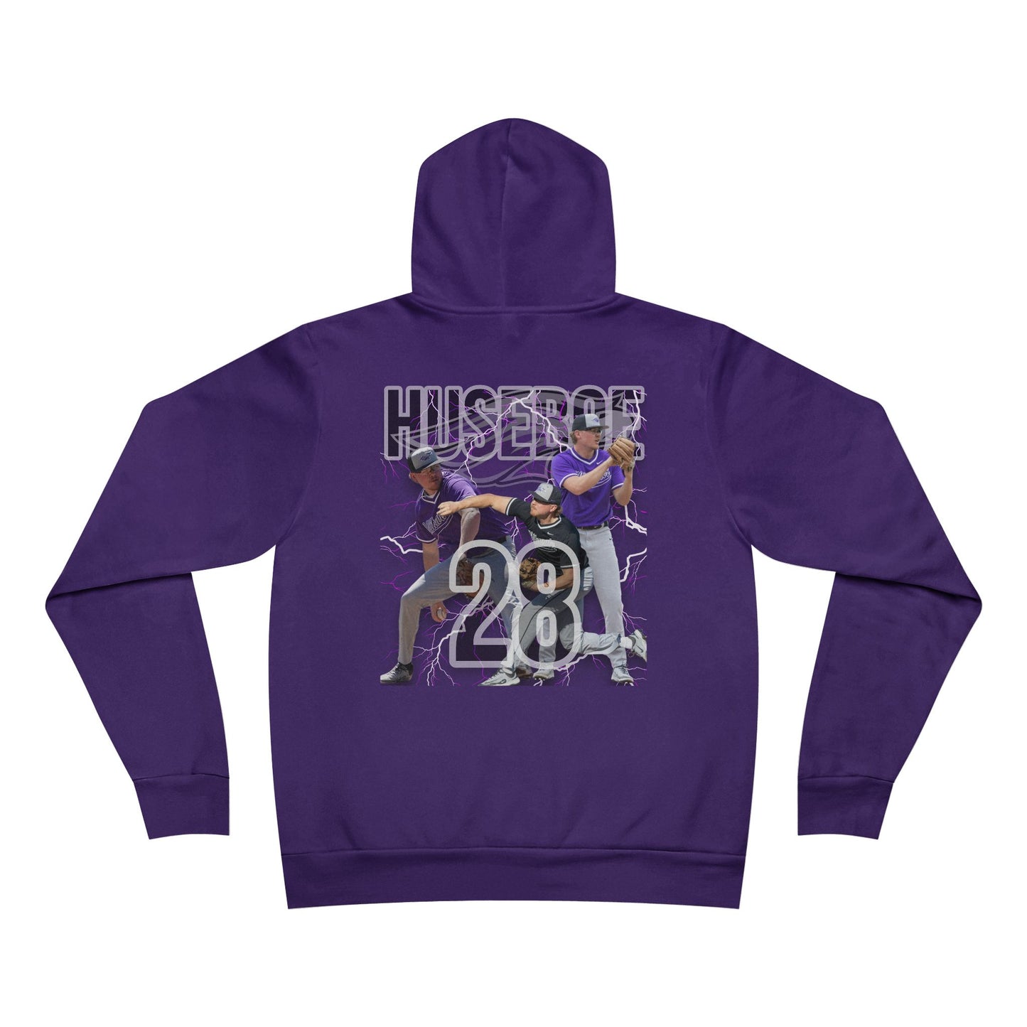 #28 HUSEBOE - Unisex Sponge Fleece Pullover Hoodie