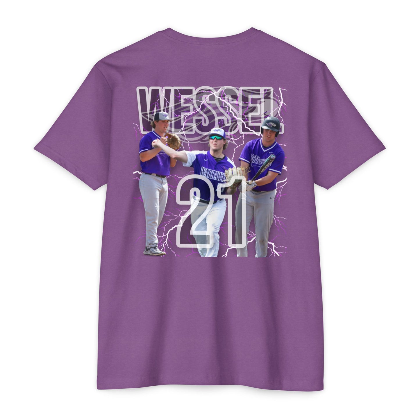 #21 WESSEL TShirt - Unisex Sports Jersey T-Shirt - Grand Slam 21 Design