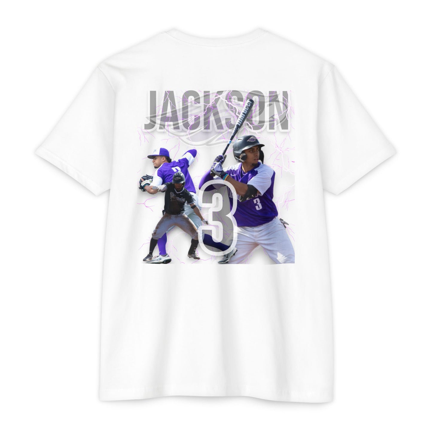 #3 JACKSON TShirt - Unisex CVC Jersey T-shirt