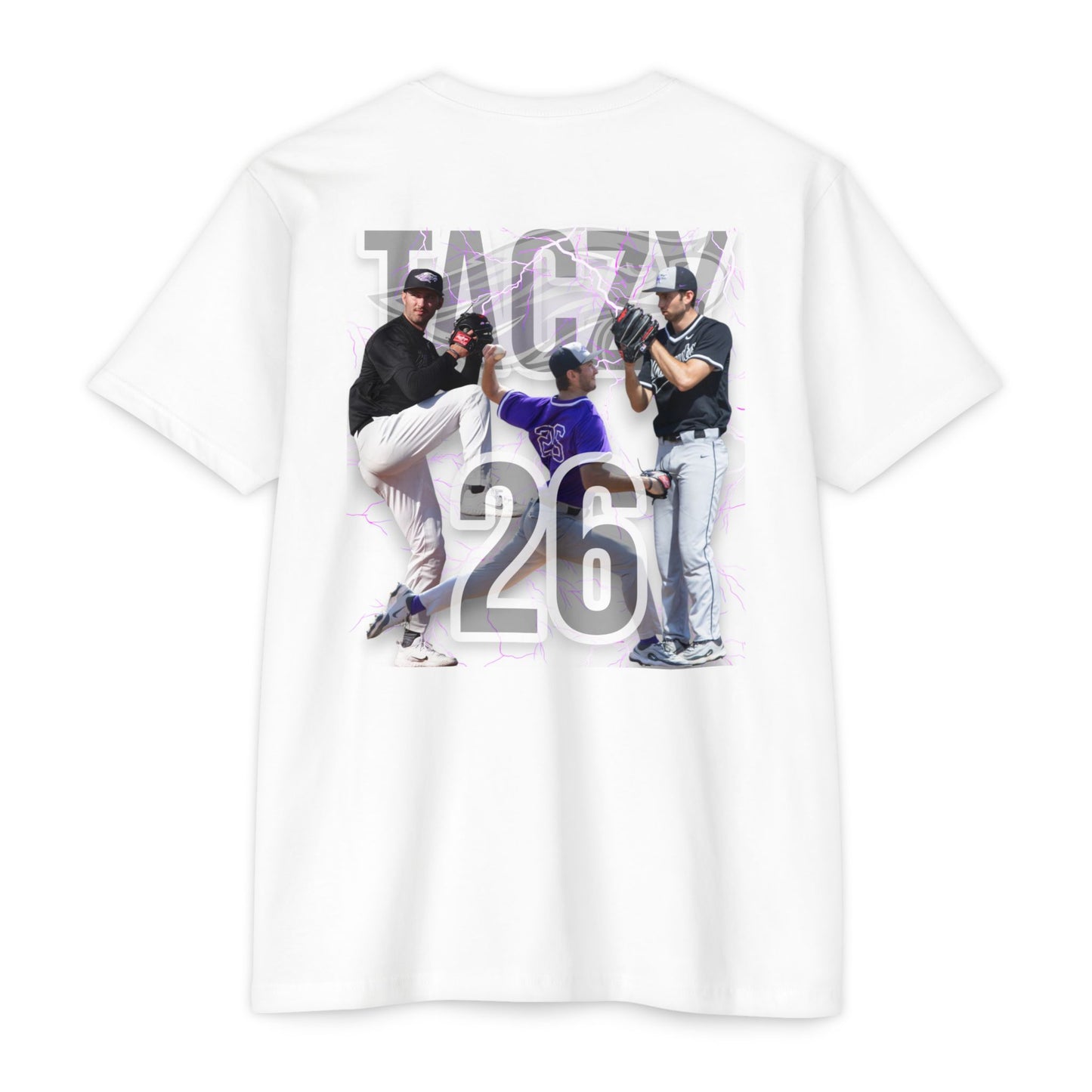 #26 TACZY TShirt - Grand Slam Baseball T-Shirt for Fans - Unisex CVC Jersey
