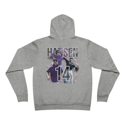 #14 W. HANSEN - Unisex Sponge Fleece Pullover Hoodie