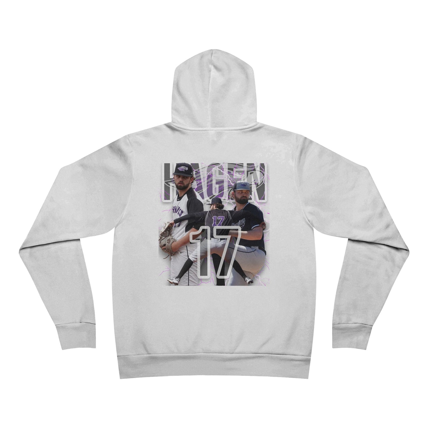 #17 HAGEN - Unisex Sponge Fleece Pullover Hoodie