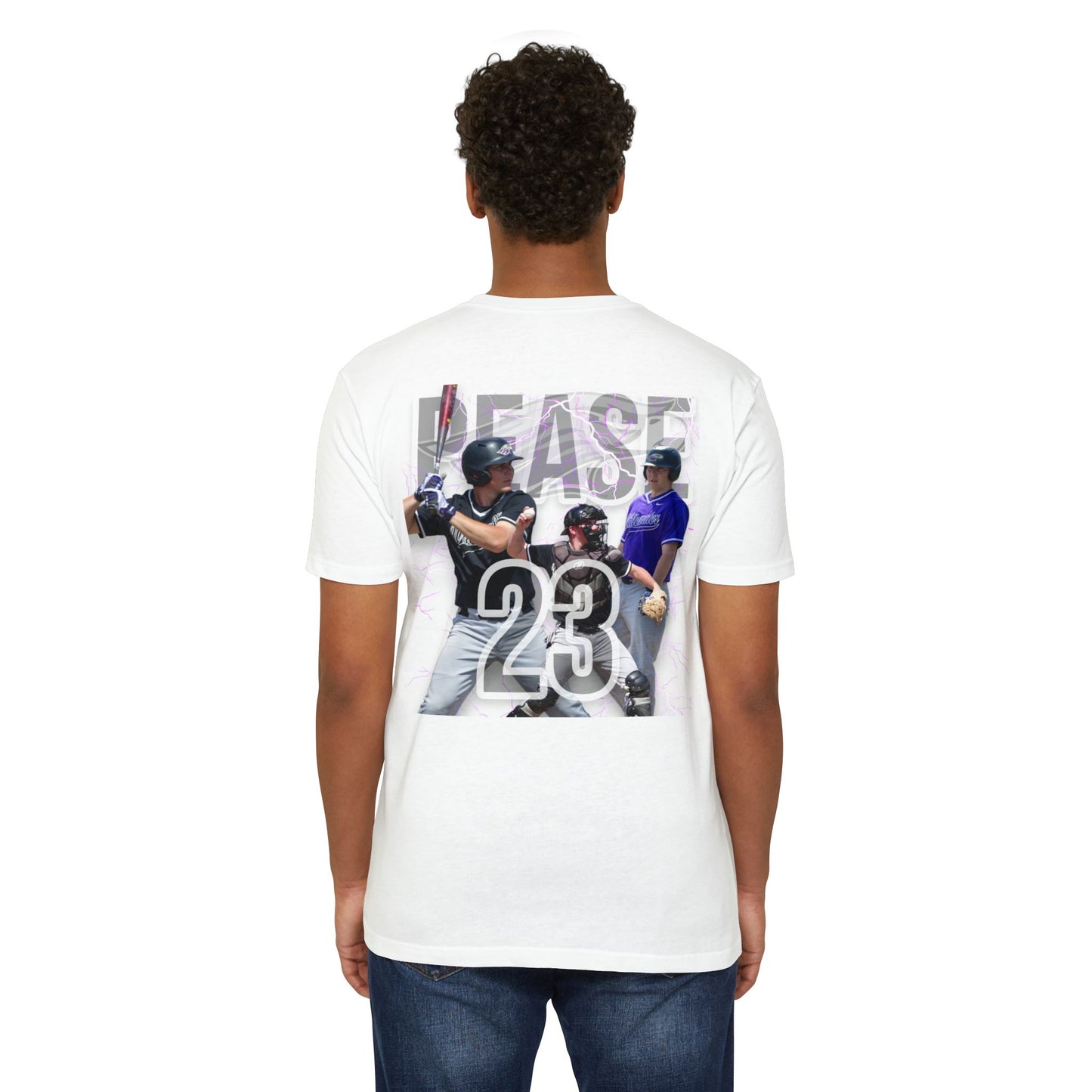 #23 PEASE TShirt - Grand Slam Baseball T-Shirt for Players - Unisex CVC Jersey Tee