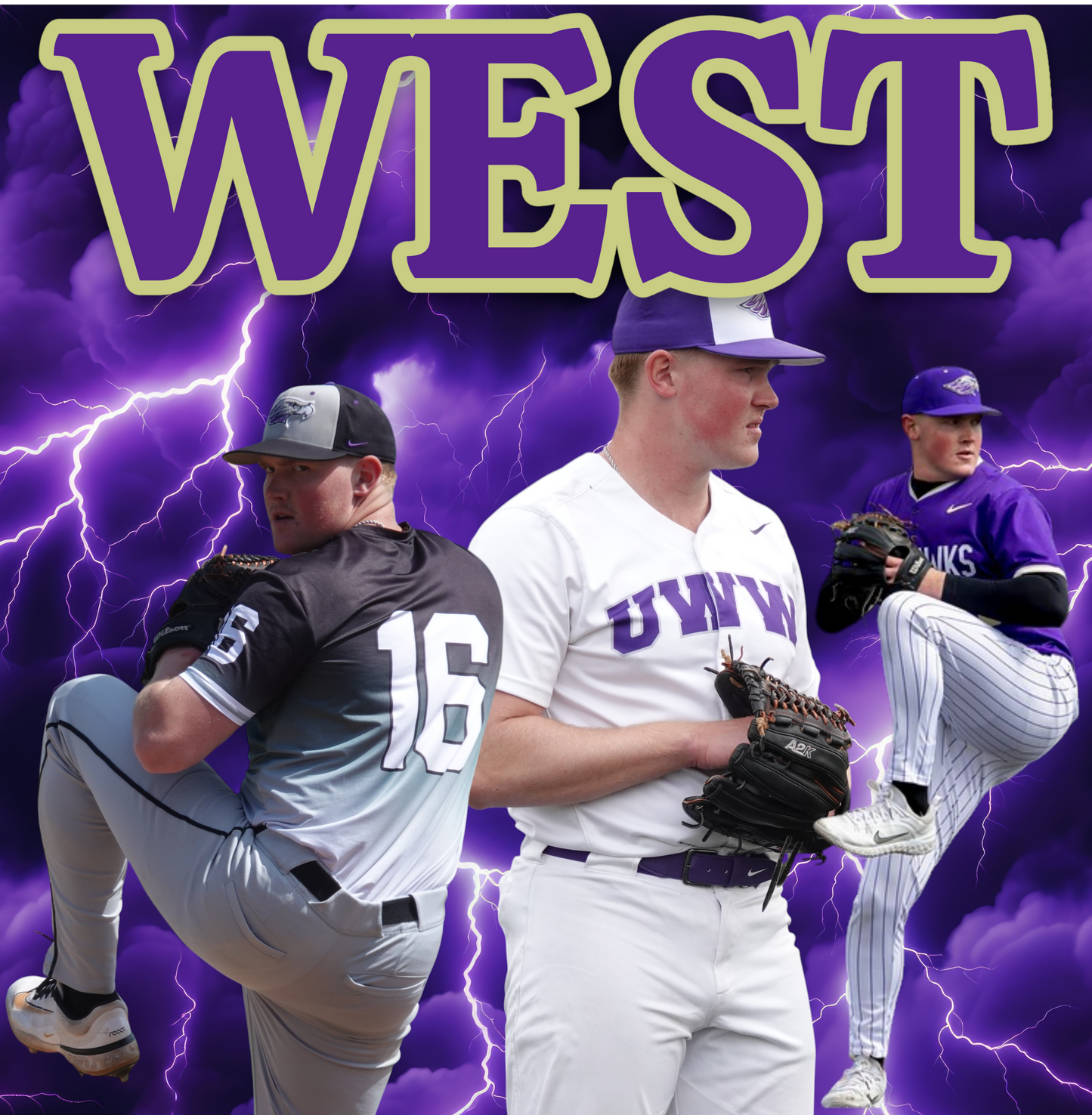 16 - Nick West DIII College Baseball Player