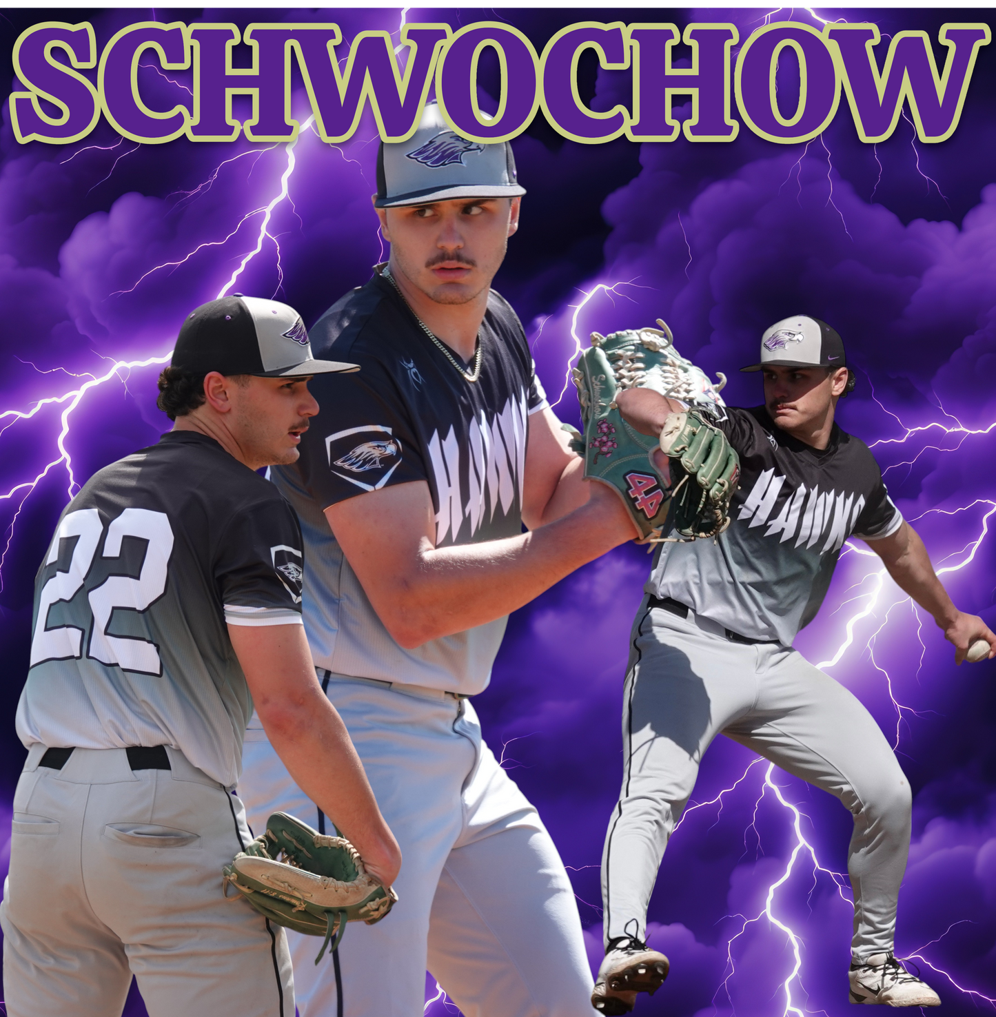 22 - Cole Schwochow DIII College Baseball Player