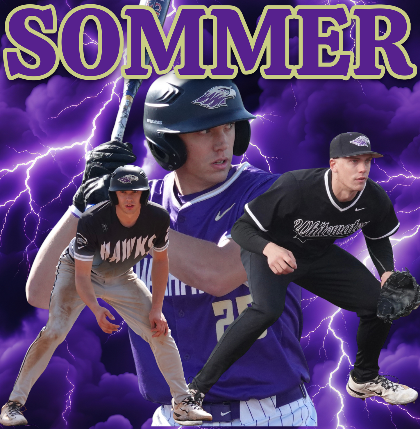 25 - Brett Sommer DIII College Baseball Player