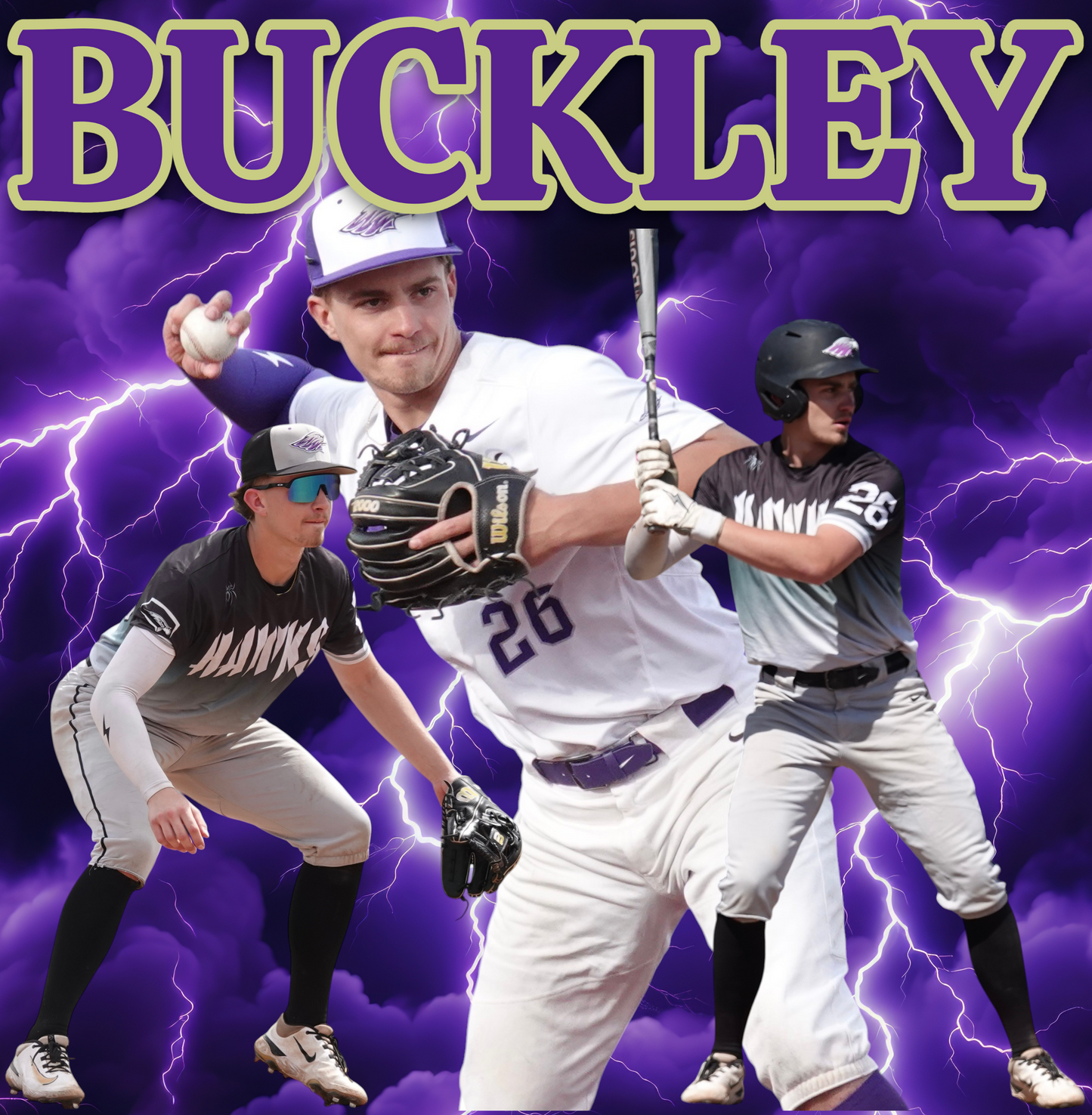 26 - Andy Buckley DIII College Baseball Player