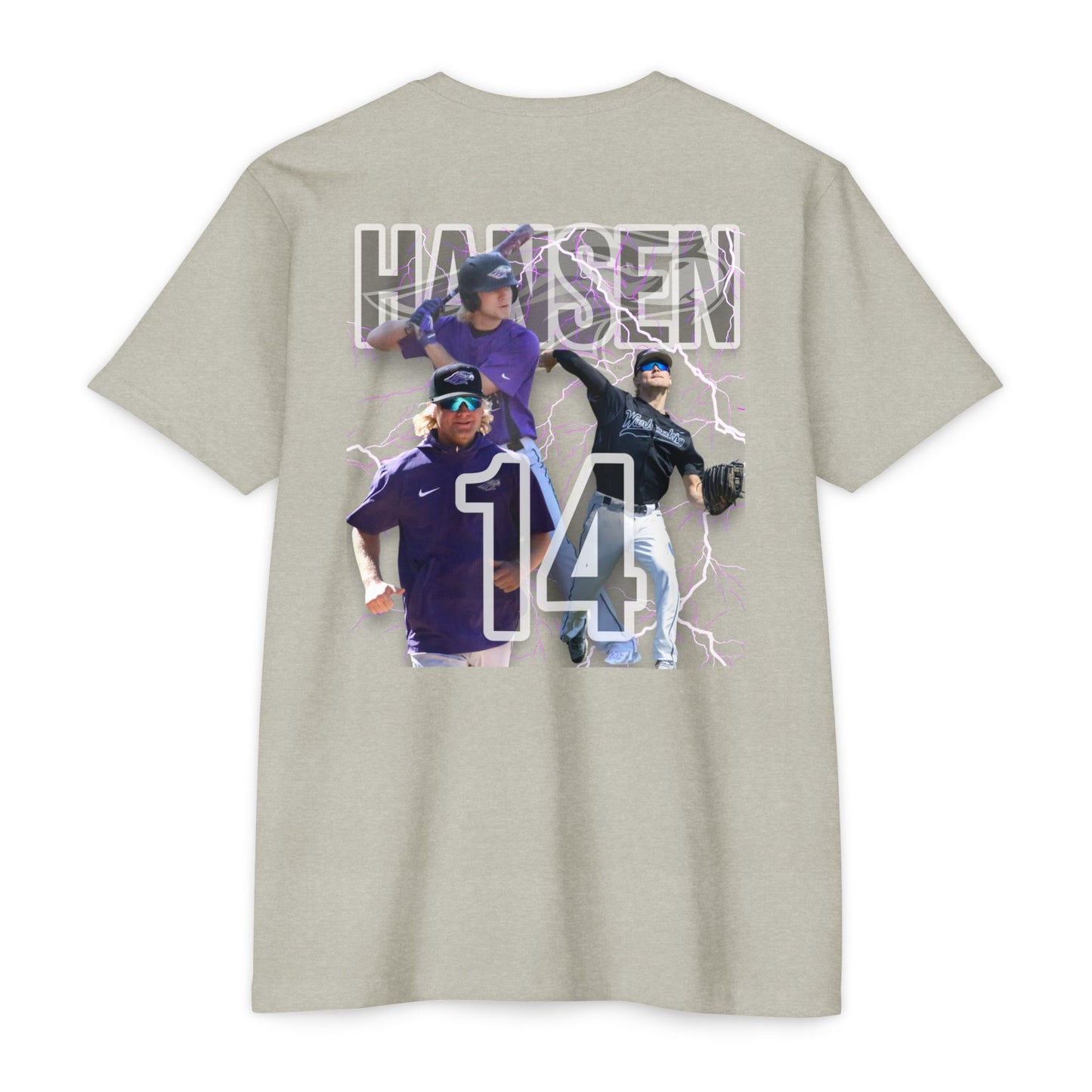 #14 W HANSEN TShirt - Unisex CVC Jersey T-shirt