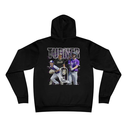 #9 TURNER - Grand Slam Baseball Hoodie for Fans - Unisex Sponge Fleece Pullover