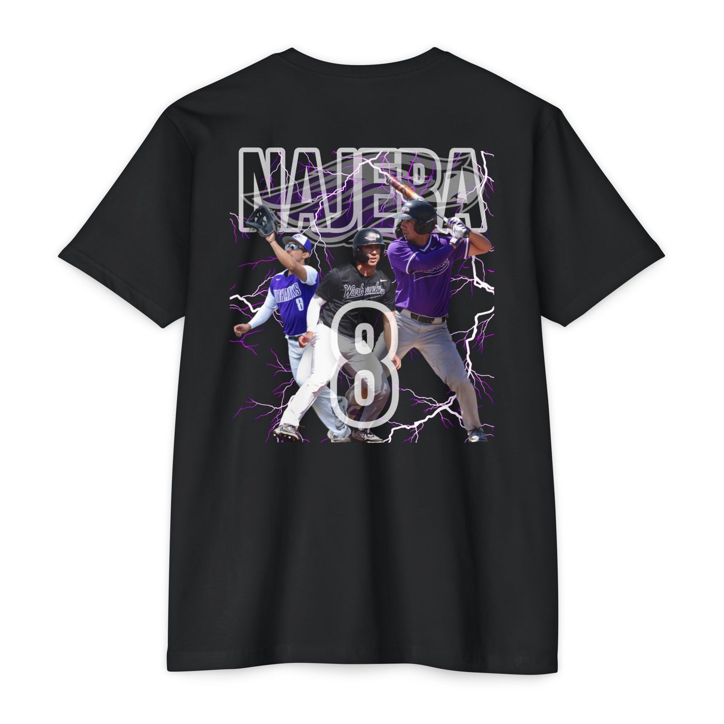 #8 NAJERA TShirt - Grand Slam Baseball T-Shirt | Unisex Jersey Tee for Sports Fans