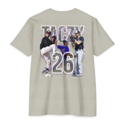 #26 TACZY TShirt - Grand Slam Baseball T-Shirt for Fans - Unisex CVC Jersey