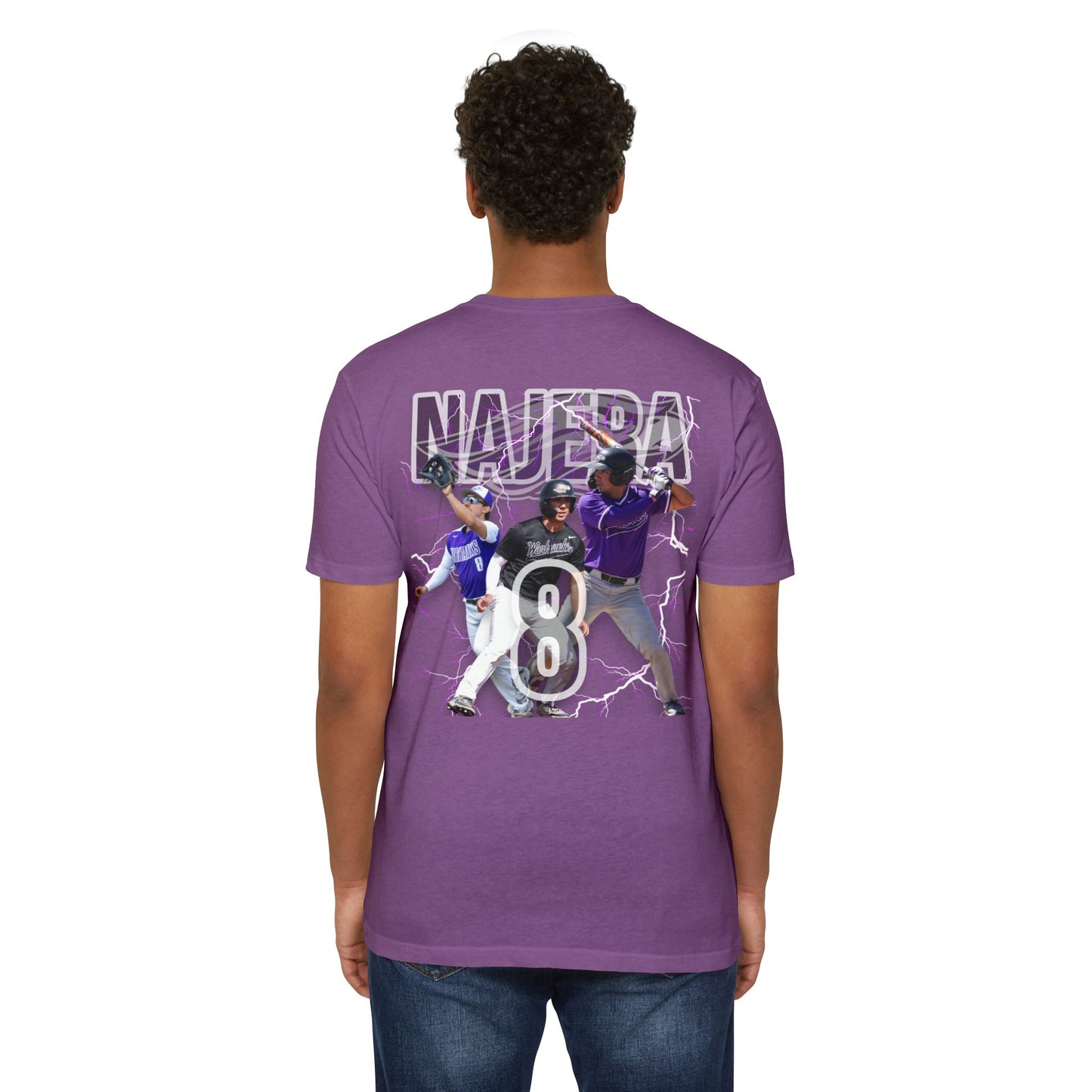 #8 NAJERA TShirt - Grand Slam Baseball T-Shirt | Unisex Jersey Tee for Sports Fans