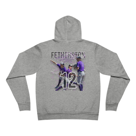 #12 FETHERSTON - Grand Slam Hoodie - Unisex Sponge Fleece Pullover for Softball Lovers, Perfect for Sports Events & Celebrations
