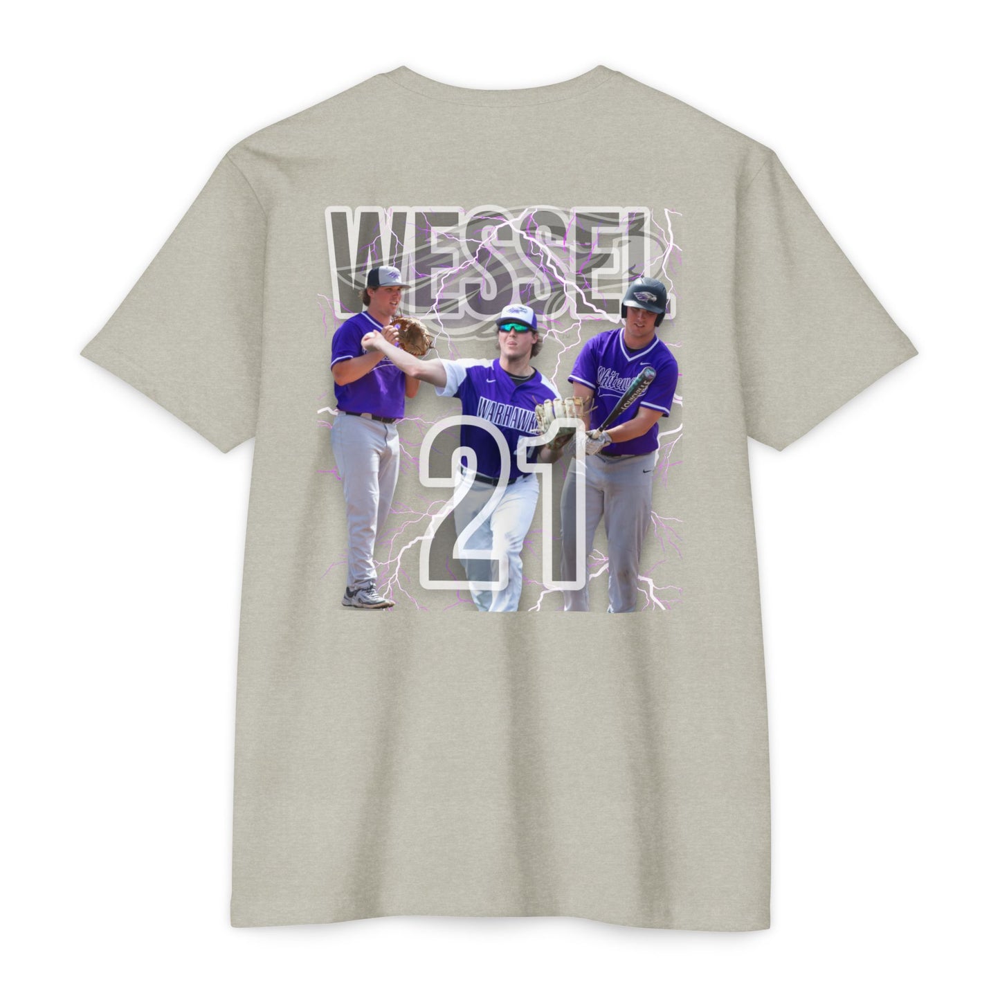 #21 WESSEL TShirt - Unisex Sports Jersey T-Shirt - Grand Slam 21 Design