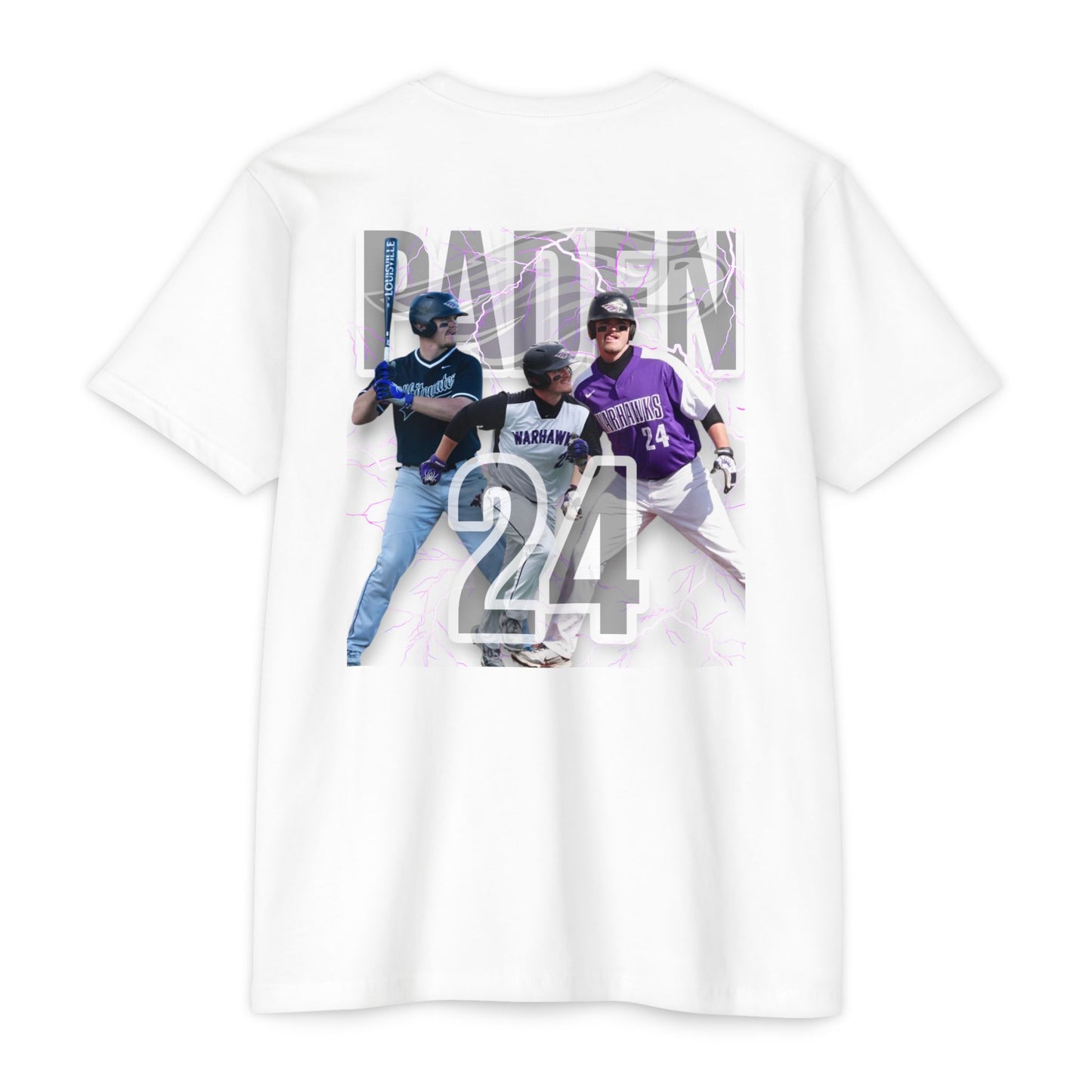 #24 PADEN TShirt - Grand Slam Baseball Graphic T-Shirt for Sports Fans