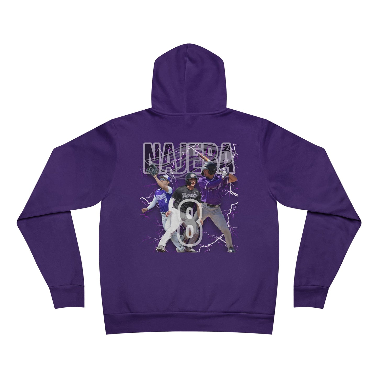 #8 NAJERA - Unisex Sponge Fleece Pullover Hoodie