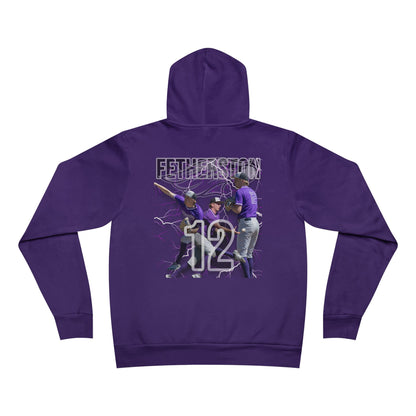 #12 FETHERSTON - Grand Slam Hoodie - Unisex Sponge Fleece Pullover for Softball Lovers, Perfect for Sports Events & Celebrations