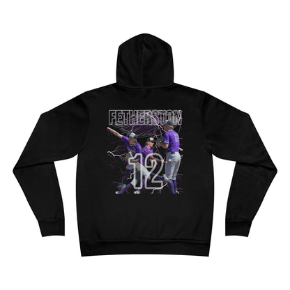 #12 FETHERSTON - Grand Slam Hoodie - Unisex Sponge Fleece Pullover for Softball Lovers, Perfect for Sports Events & Celebrations