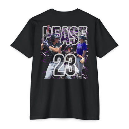 #23 PEASE TShirt - Grand Slam Baseball T-Shirt for Players - Unisex CVC Jersey Tee