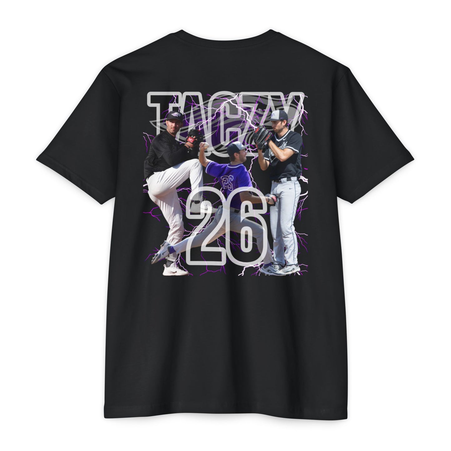 #26 TACZY TShirt - Grand Slam Baseball T-Shirt for Fans - Unisex CVC Jersey