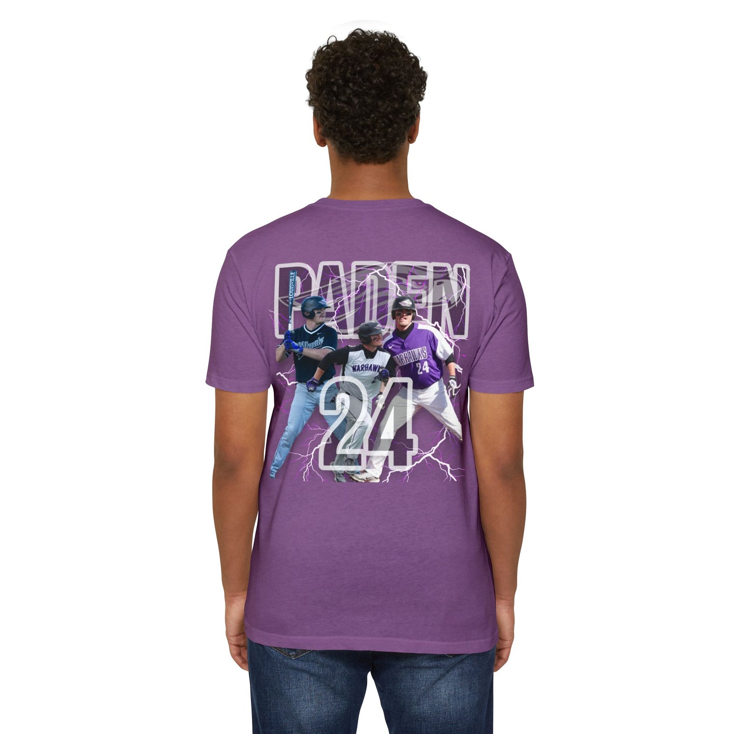 #24 PADEN TShirt - Grand Slam Baseball Graphic T-Shirt for Sports Fans