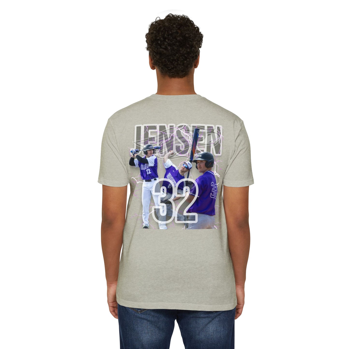 #32 JENSEN TShirt - Unisex Grand Slam Baseball T-Shirt - Perfect for Sports Fans!