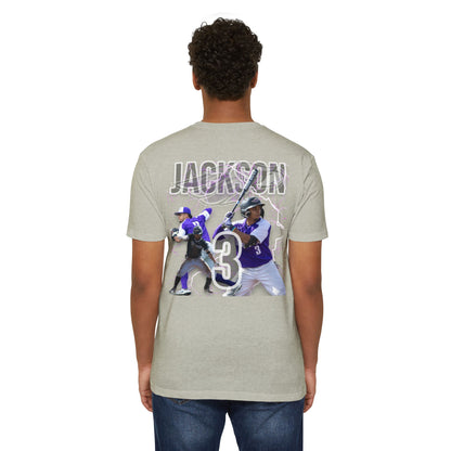 #3 JACKSON TShirt - Unisex CVC Jersey T-shirt