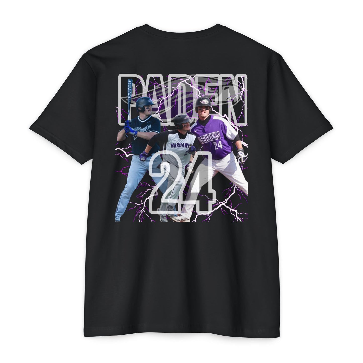 #24 PADEN TShirt - Grand Slam Baseball Graphic T-Shirt for Sports Fans