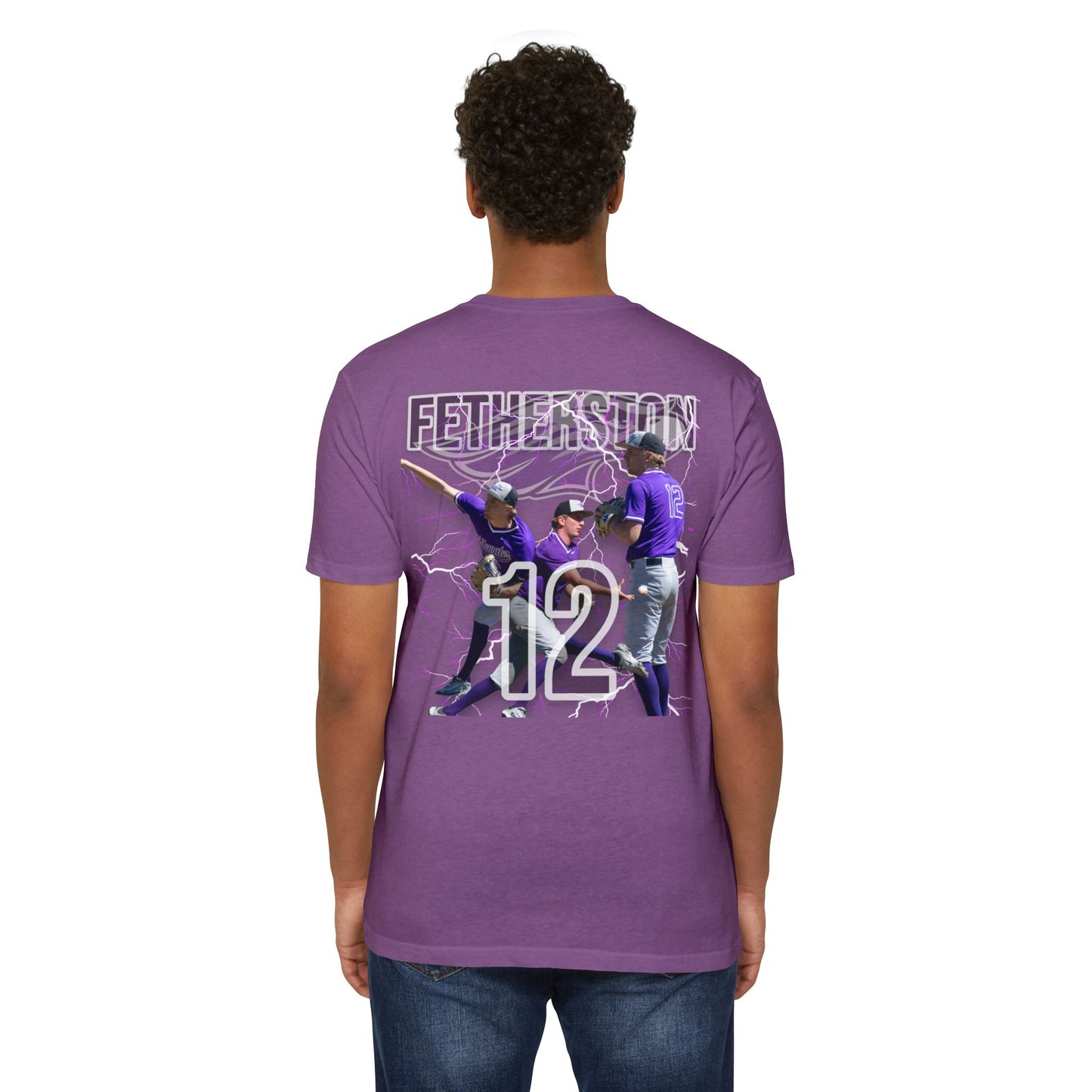 #12 FETHERSTON TShirt - Unisex CVC Jersey T-shirt